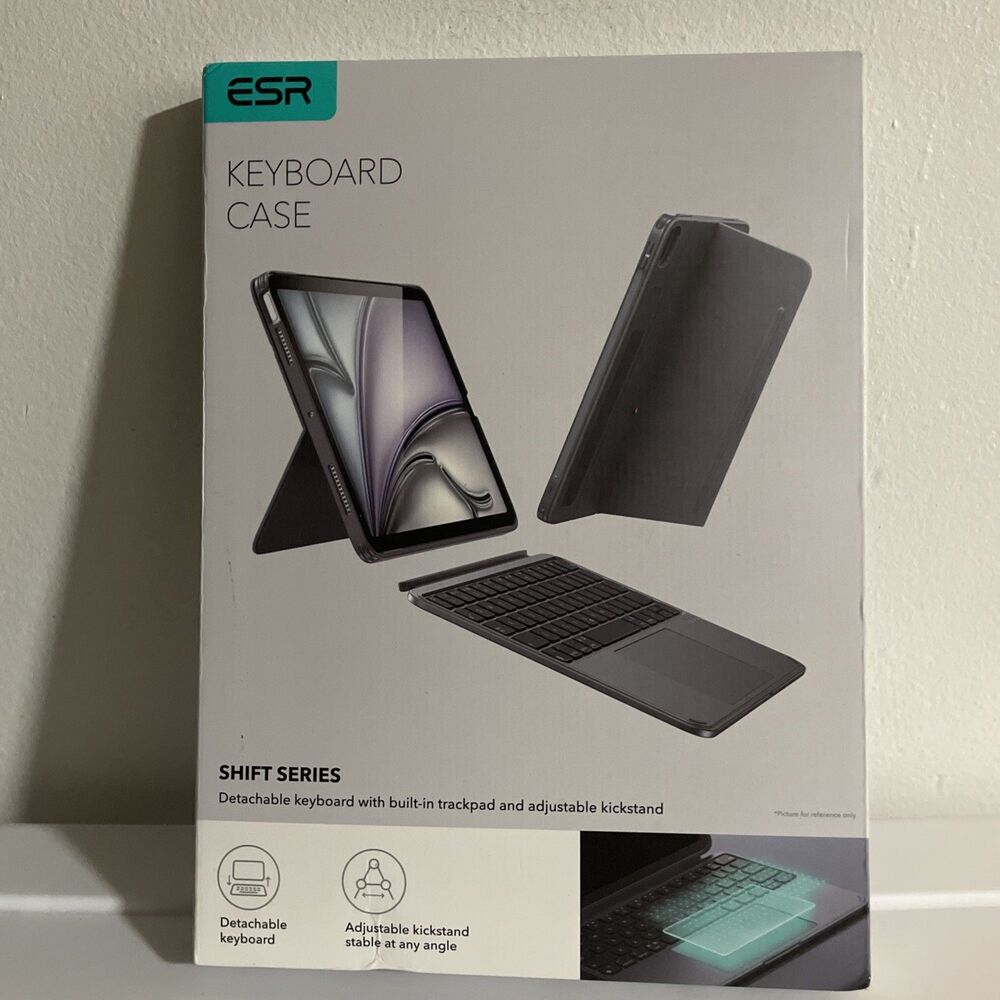ESR Black Shift Series Magnetic Keyboard Case With Built-in Trackpad